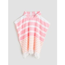 Lc Waikiki Yeni Sezon Püsküllü Kız Çocuk Panço Plaj Havlusu