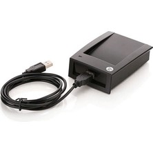 Devremarkt R10DC Çift Frekans 13.56MHZ ve 125KHZ USB Rfid Okuyucu Dual Rfıd Manyetik Kart Anahtarlık Etiket Oku