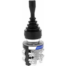 Devremarkt HKA1-41Y04 Joystick Latch 4 Yön No Kumanda Kol Kalıcı Kilitli 10A 250V Monolever Anahtar Switch 30MM