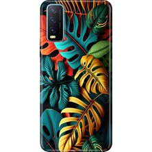 Egstech Vivo Y20 Y20S Y11S Uyumlu Kapak Kılıf Desenli Kapak Renkli Tpu Uv Renkli Orman