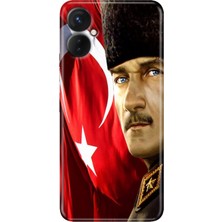 Egstech Tecno Camon 19 Neo Kılıf (CH6I) Uyumlu Desenli Silikon Mustafa Kemal