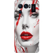 Egstech Xiaomi Mi 11 Ultra Kılıf Desenli Outlet Silikon Lady