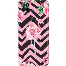 Egstech Casper Via E30 Kılıf Renkli Temalı Via E30 Silikon Flamingo