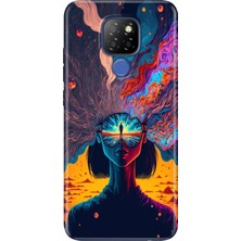 Egstech General Mobile Gm 20 Kılıf Desenli Silikon Case Uv Girdap