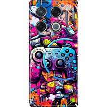 Egstech Infinix Gt 20 Pro Kılıf Renkli Esnek Silikon Gamer