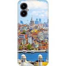 Egstech Omix X5 Kılıf Desenli Baskılı Hd Kaleografi Silikon Istanbul