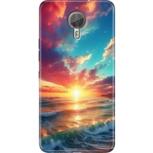 Egstech General Mobile Gm 5 Plus Kılıf Desenli Trend Silikon Okyanus
