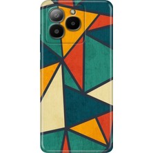 Egstech Omix X7 Kılıf Silikon Tasarım Stok Wall