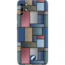 Egstech Reeder S19 Max Kılıf Desenli Designer Baskılı Silikon Kapak Jean Pattern