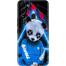 Egstech Tecno Spark 8c Kılıf Renkli Temalı Tecno 8c Silikon Cool Panda