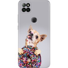 Egstech Casper Via E30 Kılıf Renkli Temalı Via E30 Silikon Donut Dog