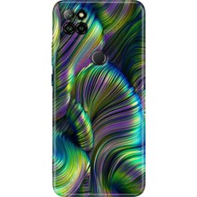 Egstech Casper Via E30 Kılıf Renkli Temalı Via E30 Silikon Holographic