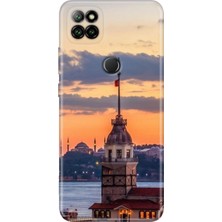 Egstech Casper Via E30 Kılıf Renkli Temalı Via E30 Silikon Kız Kulesi