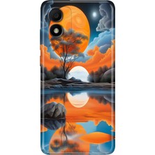 Egstech Tcl 303 Kılıf Silikon Renkli Phone Case Afrika