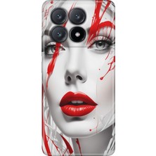 Egstech Xiaomi Poco X6 Pro Kılıf Renkli Esnek Silikon Lady