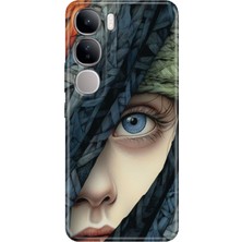 Egstech Vivo V40 Lite Uyumlu Kılıf Renkli Esnek Silikon Siluet