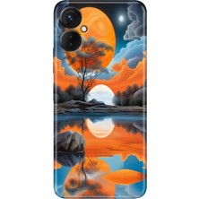 Egstech Tecno Camon 19 Neo Kılıf (CH6I) Uyumlu Desenli Silikon Afrika