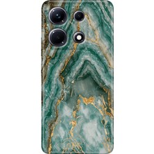 Egstech Infinix Note 30 Pro Kılıf 6.67" Desenli Baskılı Esnek Silikon Kapak Granit