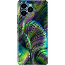 Egstech Omix X6 Kılıf Silikon Özel Kapak Holographic