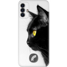 Egstech Reeder S19 Max Pro S Kılıf Desenli Tpu Lüks Baskılı Silikon Kapak Kedi Bakışı