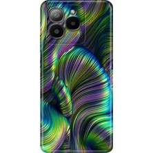 Egstech Omix X7 Kılıf Silikon Tasarım Stok Holographic