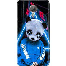 Egstech General Mobile Gm 5 Plus Kılıf Desenli Trend Silikon Cool Panda