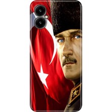 Egstech Omix X5 Kılıf Desenli Baskılı Hd Kaleografi Silikon Mustafa Kemal