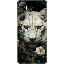 Egstech Infinix Hot 20 Kılıf (X6826C) Desenli Baskılı Esnek Silikon Kapak Aslan