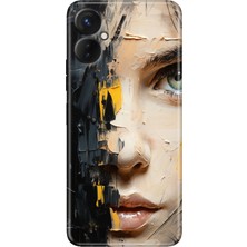 Egstech Tecno Camon 19 Neo Kılıf (CH6I) Uyumlu Desenli Silikon Beauty