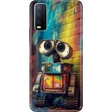Egstech Vivo Y20 Y20S Y11S Uyumlu Kapak Kılıf Desenli Kapak Renkli Tpu Uv Robotic