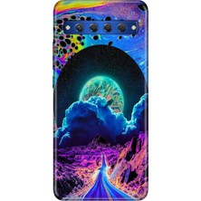 Egstech Tcl 10 Plus Kılıf Desenli Silikon Renkli Tpu Case Dream Road