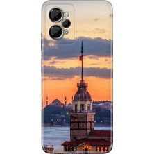 Egstech Casper Via X30-X30 Plus Kılıf Renkli Trendy Kapak Silikon Kız Kulesi