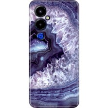 Egstech Tecno Pova 4 Pro Kılıf Renkli Temalı Pova 4 Pro Silikon Elmas