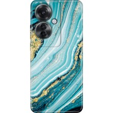 Egstech Oppo Reno 11 F 5g Kılıf (CPH2603) Uyumlu Silikon Reno 11F Kapak Simli Taş