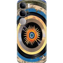 Egstech Vivo V40 Lite Uyumlu Kılıf Renkli Esnek Silikon Nazar