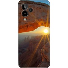 Egstech General Mobile Gm 24 Pro Kılıf Desenli Esnek Silikon Temalı Sun