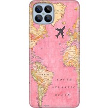 Egstech Omix X600 Kılıf Renkli Esnek Silikon Map