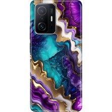 Egstech Xiaomi Mi 11T - 11T Pro Kılıf Desenli Design Silikon Keskin Ametist
