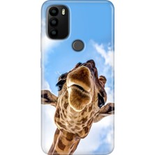 Egstech General Mobile Gm 21 Plus Kılıf Baskılı Silikon Kapak Öpücük