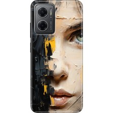Egstech Xiaomi Redmi Note 11E Kılıf Desenli Design Silikon Beauty