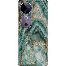 Egstech Vivo V40 Kılıf Desenli Temalı Esnek Silikon Granit