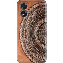 Egstech Oppo A38 Kılıf (CPH2579) Uyumlu Silikon Desenli Kalıplı Kapak Mat Max