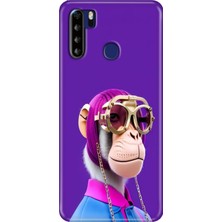 Egstech Reeder P13 Blue Max Kılıf Desenli Kapak Baskı Uv Monkey