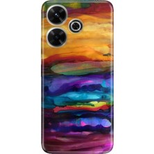 Egstech Xiaomi Redmi 13 4g Kılıf Renkli Tpu Baskı Ermer Silikon Sulu Boya