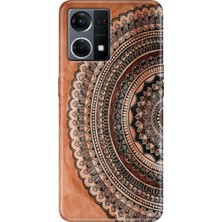 Egstech Oppo Reno 7 Kılıf (CPH2363) Desenli Silikon Kampanyalı Kapak Mat Max