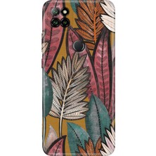 Egstech Casper Via E30 Kılıf Renkli Temalı Via E30 Silikon Yapraklar