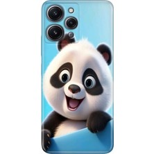 Egstech Xiaomi Redmi 12 Kılıf Tasarım Outlet Silikon Panda