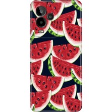 Egstech General Mobile Gm 24 Pro Kılıf Desenli Esnek Silikon Temalı Karpuz