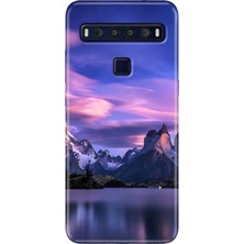 Egstech Tcl 10L Kılıf Baskılı 6.53" Silikon Renkli Resimli Arka Kapak Kuzey