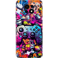 Egstech Casper Via M30 Kılıf Outlet Desenli Ermer Kapak Silikon Gamer